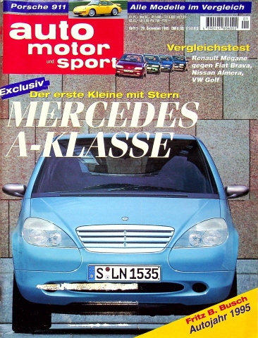 Deckblatt Auto Motor und Sport (01/1995)